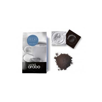 Estuche 50 ud Café Molido Descafeinado en Monodosis Arabo