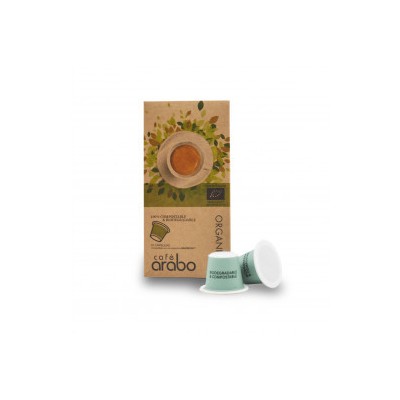 Estuche 10 cápsulas compatibles con Nespresso - Organic - Arabo