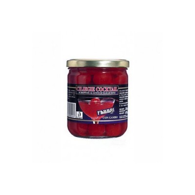 Tarro de Cerezas para Cocktails Fabbri