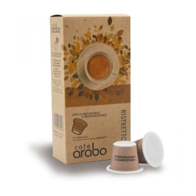 Estuche 10 cápsulas compatibles con Nespresso - Ristretto - Arabo