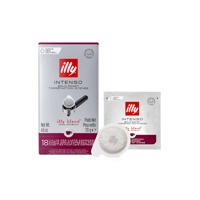 Café en Monodosis Sistema E.S.E. Tueste Intenso illy
