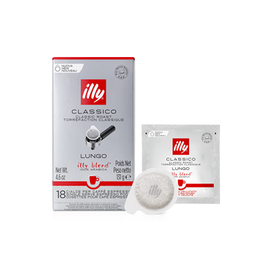 Café en Monodosis Sistema E.S.E. Lungo illy