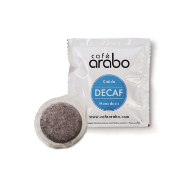 Café en Monodosis Sistema E.S.E. Descafeinado Arabo