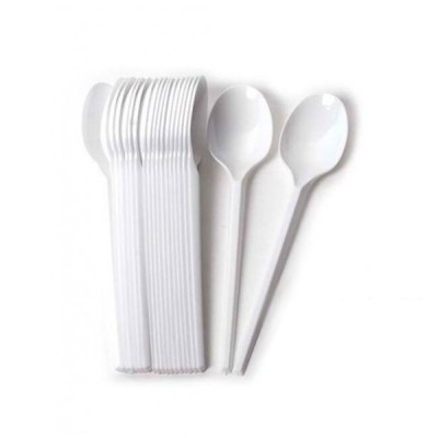 Bolsa de 100 Cucharas de Plástico