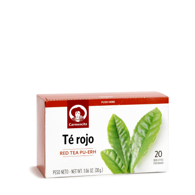 Estuche 20 ud Té Rojo Carmencita