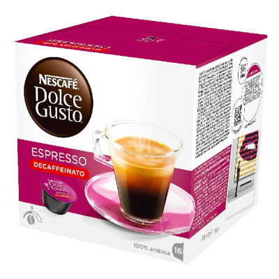 Estuche de 48 Cápsulas Dolce Gusto Espresso Descafeinado