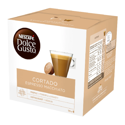 Estuche de 90 Cápsulas Dolce Gusto Cortado