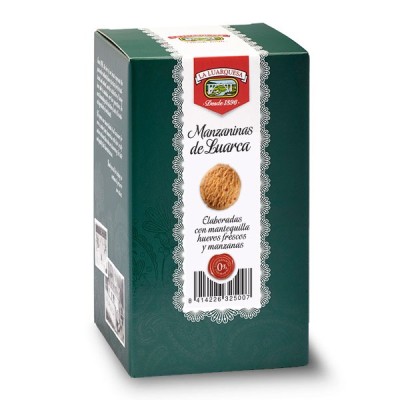 Estuche de galletas Manzaninas La Luarquesa
