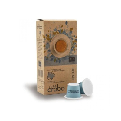 Estuche 10 cápsulas compatibles con Nespresso - Descafeinado – Arabo