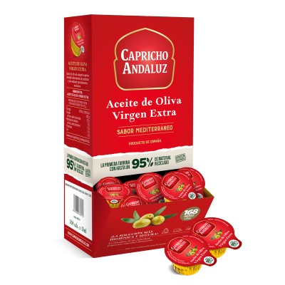 Estuche de 168 ud Monodosis de Aceite Virgen Extra Capricho Andaluz