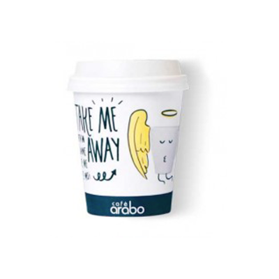 Tira 50 Vasos Take Away Arabo 6 oz