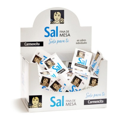 Sal Fina de Mesa - 250 Sobres - Carmencita