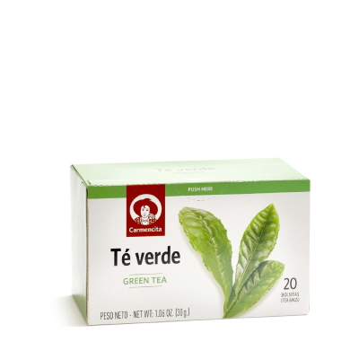 Estuche 20 ud Té Verde Carmencita