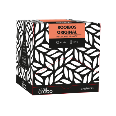 Estuche 15 unidades Infusión Rooibos Original Pirámide Arabo