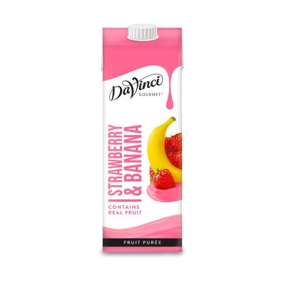 Puré de Fresa y Plátano - Davinci