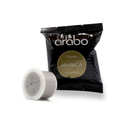 Caja de 25 Cápsulas de Café Arábica Arabo