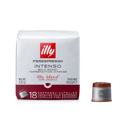 Estuche 18 Cápsulas Iperespresso de Café Intenso illy