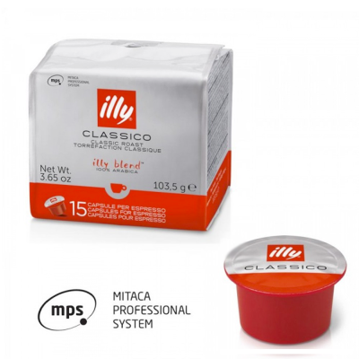 Estuche de 15 Cápsulas MPS de Café Classico Illy