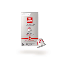 Estuche 10 cápsulas compatibles con Nespresso - Lungo - illy