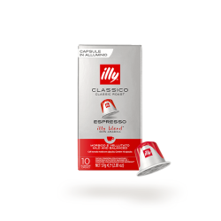 Estuche 10 cápsulas compatibles con Nespresso - Classico - illy