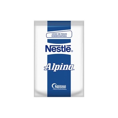 Leche Nestlé Alpina Semidesnatada 100% Leche