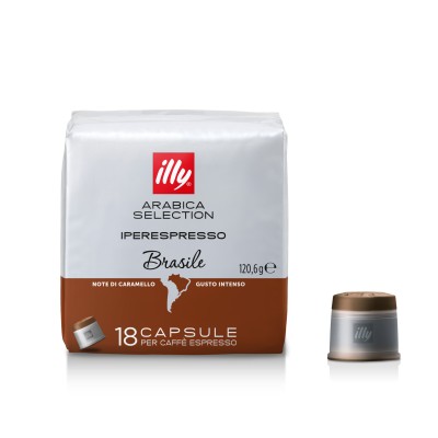 Estuche 18 Cápsulas Iperespresso de Café Arabica Selection Brasil Illy